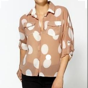 Vintage Havana Retro Dot Blouse